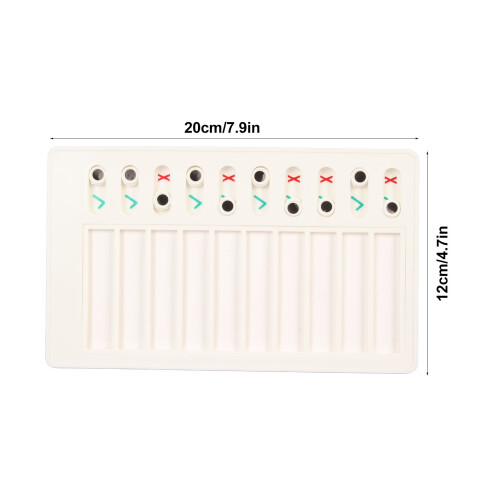 Hausarbeiten-Checkliste-Brett, 10 Stück, 20x12cm, ABS/PVC 1