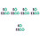 5 Count Rubbish Garbage Sorting Stickers Classification Convenient 4