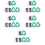 5 Count Rubbish Garbage Sorting Stickers Classification Convenient 7