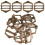 2 Pack Belt Buckles For Men Waist Pull Fastener Attachable Scarf Ring 6