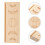 3Stk Holz Tarot Kartenhalter Mondmotiv Langlebig & 9