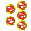 PVC Afstand Houdende Stickers Multi School & Publieke Ruimtes 11