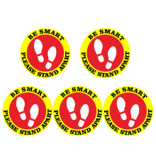 PVC Afstand Houdende Stickers Multi School & Publieke Ruimtes