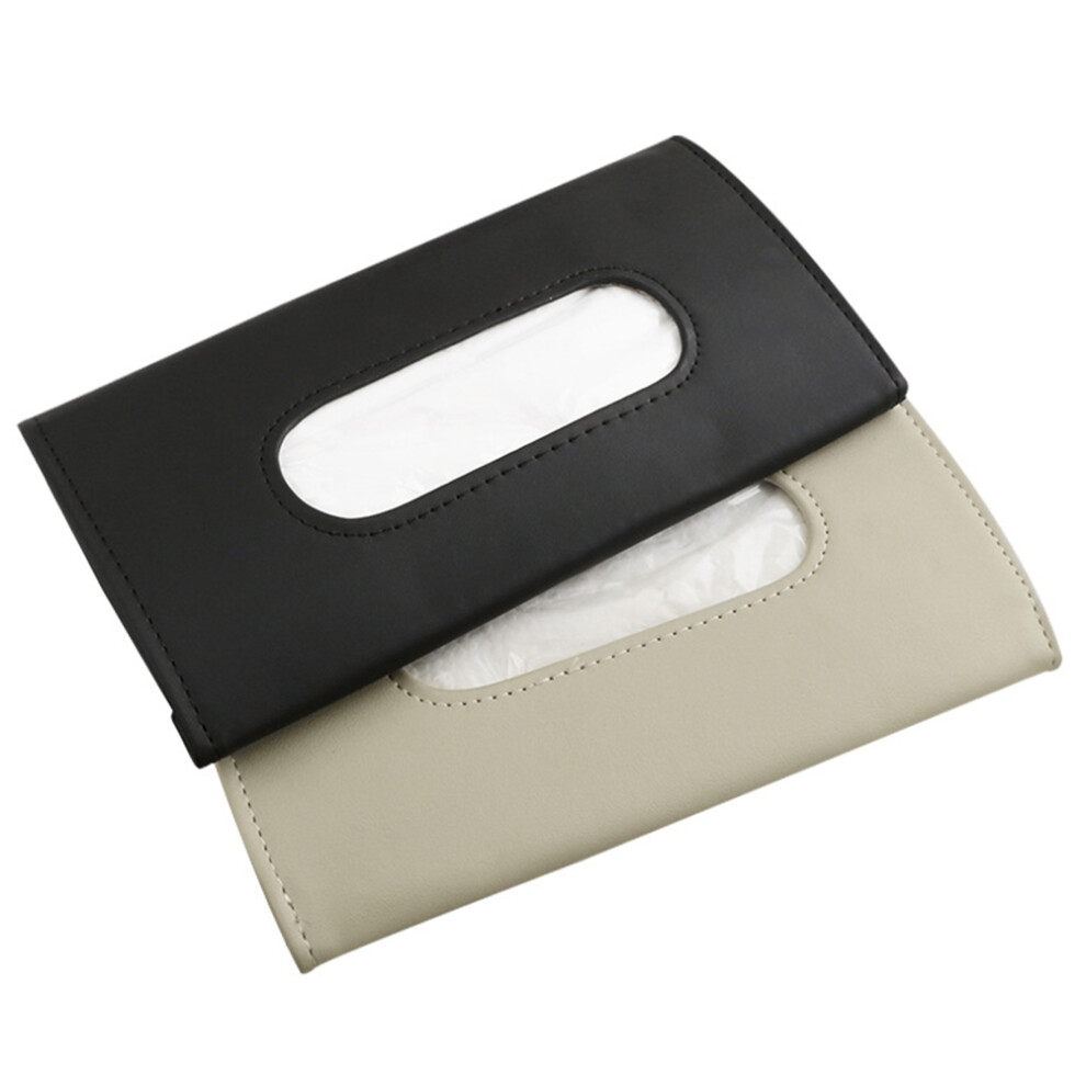 4 Pcs Car Visor Tissue Box Hanging Tissue Boxes Holder Headset Holder 013333897339