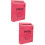 Raindrops  2 Pcs Retro Tin Mailbox Door Large Wall Mounted Office Rosy 9