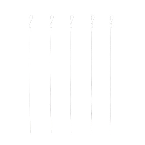 15Pièces Aiguilles Broderie Perlage Argentées Outils DIY