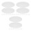30 Pcs Transparent Discs Clear Plastic Circles for Crafts DIY Projects 4