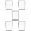 5pcs Frame Frame Professional Metal Frame 8