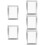 5pcs Frame Frame Professional Metal Frame 10