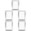 5pcs Frame Frame Professional Metal Frame 6