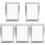 5pcs Frame Frame Professional Metal Frame 2