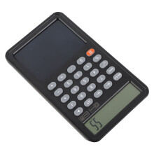 12-Digit LCD Display Scientific Calculator with Notepad & Mute Keys