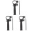 12 Pcs Impact Drill Handle Adjustable Drill Handle Replacement 2