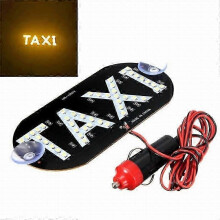 LED 12V Super Bright Auto Vehicles Windscreen Car Taxi Board Light Cab Indicator Plastic Taxi Light Car Lighting Cab Service Windshield Signv