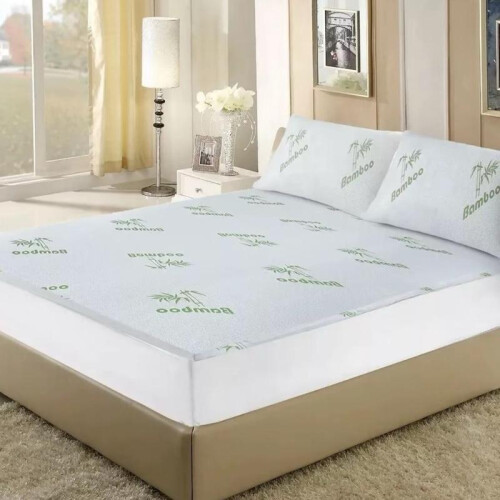 (King) Memory Foam Bamboo Mattress Topper - 5cm thick soft and comfortable