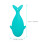 2Pcs Silicone Baby Bath Brush Whale Body Scrubber 10