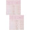 10Sets Thick Pink Letter Paper Envelope Set Practical Writing Paper 9