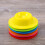 18Pcs Silicone Egg Holders Assorted Colors for Kitchen Serving 11