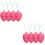 8 Pcs Children's Plastic 6-Hole Ocarina Instrument 8
