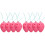 8 Pcs Children's Plastic 6-Hole Ocarina Instrument 4