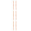 6 Pcs Solid Wood Roman Column Pillars For Staircase Balusters Decor 7