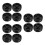 12 Pcs 3 Inch Universal Caster Wheels For Patio Heater Storage Rack 7
