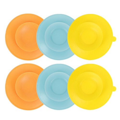 12 Pcs Double Sided Suction Cups For Toddler And Elderly Unbreakable Bowl