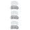 6Pièces Bébé Respirante Lit Bébé Design Assorti 10