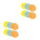 12 Pcs Double Sided Suction Cups For Toddler And Elderly Unbreakable Bowl 5