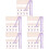 50 Pcs Lavender Bags Empty Cotton Mesh Sachets Scented Pouches 8