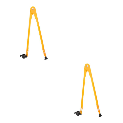 2 Pcs Plastic Compass Math Teaching And Drawing Tool For Demonstration 1