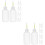 24 Pcs Glue Bottles 50ml Applicator 8
