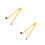 2 Pcs Plastic Compass Math Teaching And Drawing Tool For Demonstration 5