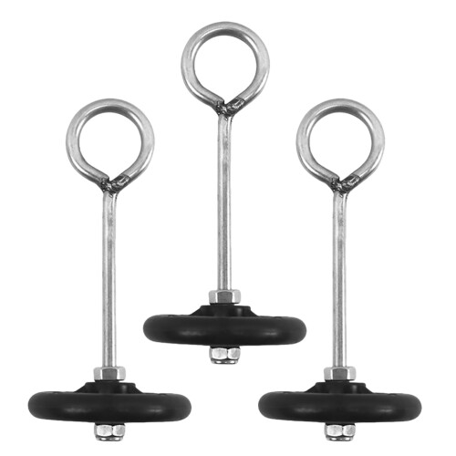 15 Pcs Stainless Steel Cattle Nose Ring For Farm Cows 2