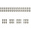 100 Pcs Pet Collar Hanging Pendant Identity Plate Anti-Lost Silver 8
