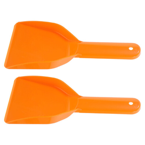 4Pcs Orange PP Refrigerator Durable Freezer Frost Removal Tool 1