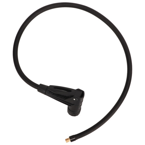 60cm Copper Nylon Air Inflator Pump Extender 2-in-1 Nozzle Adapter 1