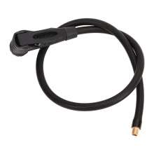 60cm Copper Nylon Air Inflator Pump Extender 2-in-1 Nozzle Adapter