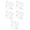 25 Pcs Acrylic Quilting Template Set For Sewing And Hand Patchwork 8