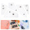 25 Pcs Acrylic Quilting Template Set For Sewing And Hand Patchwork 11
