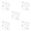 25 Pcs Acrylic Quilting Template Set For Sewing And Hand Patchwork 6
