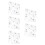 25 Pcs Acrylic Quilting Template Set For Sewing And Hand Patchwork 4
