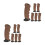 12 Pcs Trekking Pole Cork Handle - Anti-Skid Ergonomic Grip 6