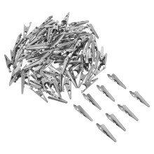 300St Zilveren Clips Voor Decor En Knutselen