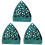 3Pcs Burner Hanging Holder Hollow-Out Leaf Design 2
