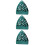 3Pcs Burner Hanging Holder Hollow-Out Leaf Design 8