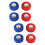4 Sets Tabletop Football Game Sliding Beads Desktop Balls Accessories 7