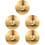 5Pcs Practice Drum Cymbal Splash Metal Instrument Set 8
