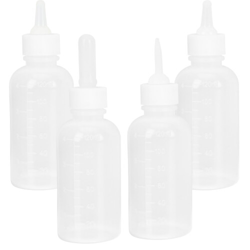 8 Pcs Small Cat Milk Bottles Reusable Nursing Feeder