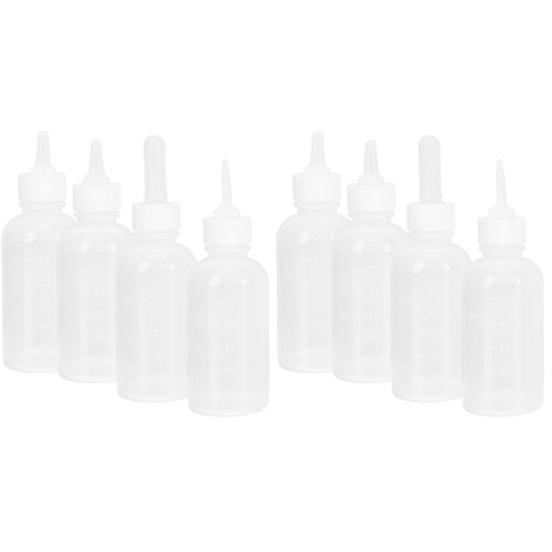 8 Pcs Small Cat Milk Bottles Reusable Nursing Feeder 1